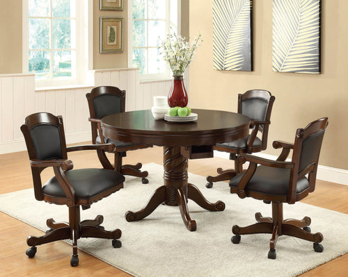 COASTER LIVING-ROOM 5PC SET (TBL+4CHAIRS)