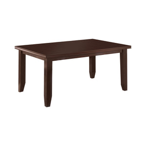 COASTER DINING-ROOM DALILA RECTANGULAR DINING TABLE CAPPUCCINO