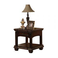 ACME ANONDALE CHERRY FINISH END TABLE