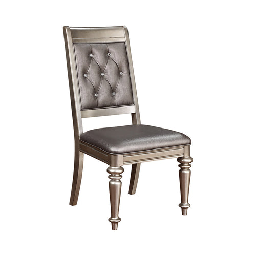 COASTER OFFICE-ACCESSORY DANETTE OPEN BACK SIDE CHAIRS METALLIC