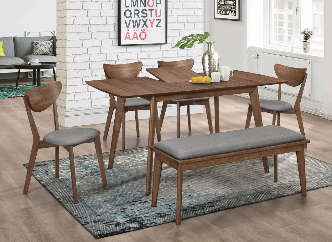 COASTER DINING-ROOM 5PC SET (TBL+4CHAIR)