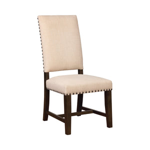 COASTER DINING-ROOM UPHOLSTERED SIDE CHAIRS BEIGE