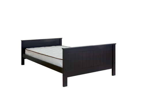 ACME WILLOUGHBY BLACK FINISH TWIN BED