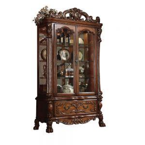 ACME DRESDEN CHERRY OAK FINISH CURIO