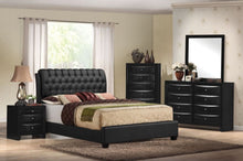 Load image into Gallery viewer, ACME IRELAND II BLACK BEDROOM SET (4 PC)