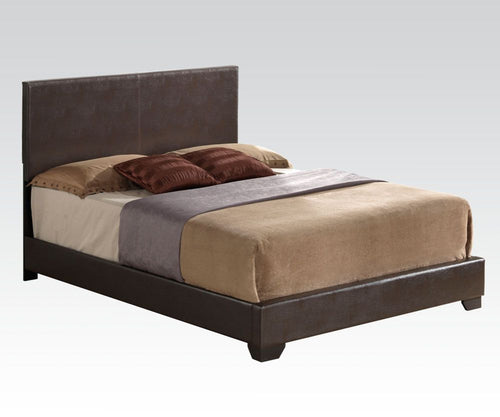 ACME IRELAND III BROWN PU QUEEN BED