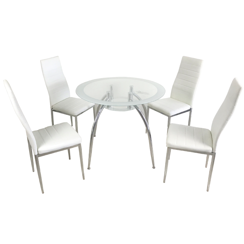 TODAYS FURNITURE 2000/1000 DINING ROOM SET [WHITE, GREY, BROWN, RED]