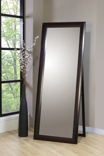 COASTER BEDROOM RECTANGULAR STANDING FLOOR MIRROR BLACK