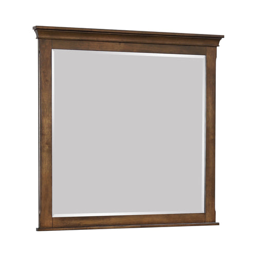 COASTER BEDROOM FRANCO RECTANGULAR MIRROR BURNISHED OAK