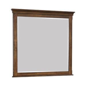 COASTER BEDROOM FRANCO RECTANGULAR MIRROR BURNISHED OAK