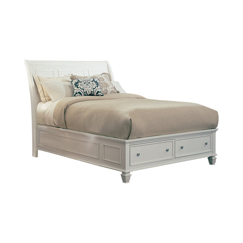 COASTER SANDY BEACH BUTTERMILK QUEEN STORAGE BED