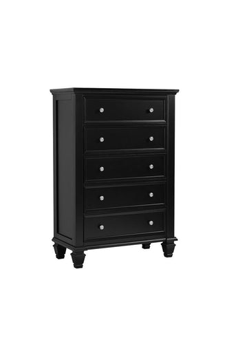 COASTER SANDY BEACH BLACK CHEST