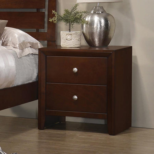 COASTER BEDROOM NIGHTSTAND (RICH MERLOT)