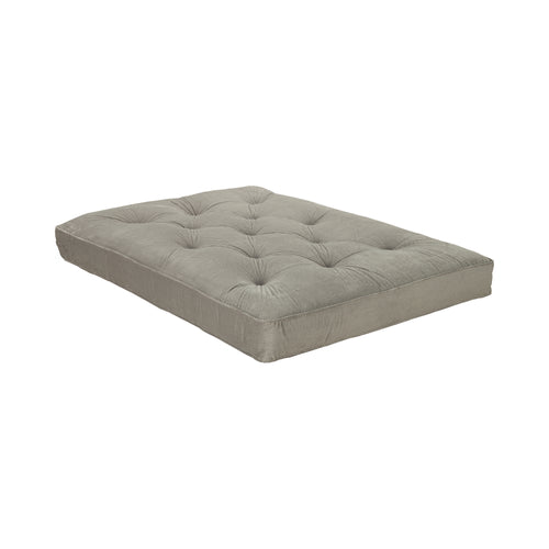 COASTER LIVING-ROOM BUTTON TUFTED LUXURY FUTON PAD GREY