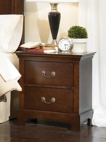COASTER BEDROOM TATIANA 2-DRAWER NIGHTSTAND WARM BROWN