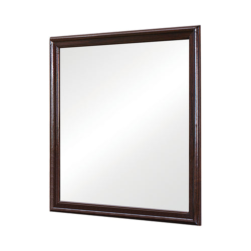 COASTER BEDROOM LOUIS PHILIPPE SQUARE MIRROR CAPPUCCINO