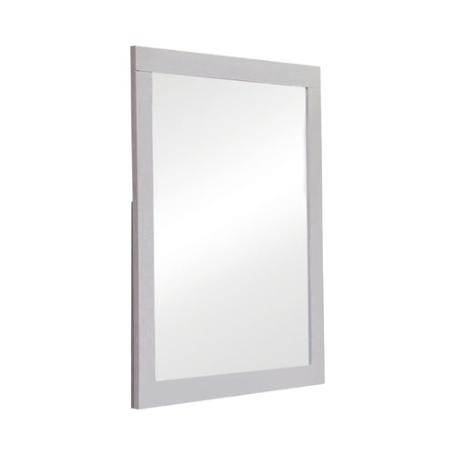 COASTER BEDROOM JESSICA RECTANGULAR MIRROR WHITE