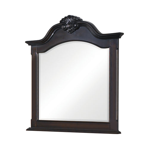 COASTER BEDROOM CAMBRIDGE CARVED MIRROR CAPPUCCINO
