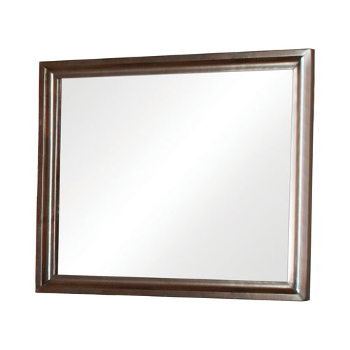 COASTER BEDROOM JAXSON RECTANGULAR MIRROR CAPPUCCINO