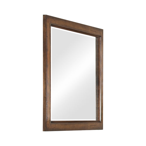 COASTER BEDROOM ELK GROVE RECTANGULAR MIRROR VINTAGE BOURBON