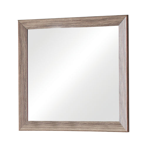 COASTER BEDROOM KAUFFMAN RECTANGULAR MIRROR WASHED TAUPE