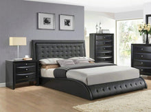 Load image into Gallery viewer, ACME TIRREL BLACK BEDROOM SET (4 PC)