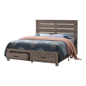 COASTER BRANTFORD EASTERN KING STORAGE BED (BARREL OAK)