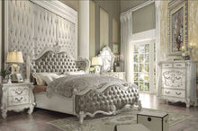 Load image into Gallery viewer, ACME VERSAILLES VINTAGE GRAY BEDROOM SET (4 PC)