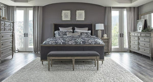 COASTER ALDERWOOD FRENCH GREY BEDROOM SET (5 PC)