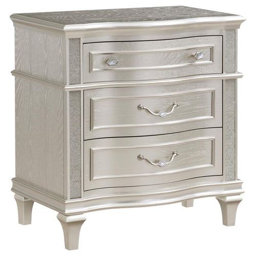 COASTER EVANGELINE NIGHTSTAND (SILVER OAK)