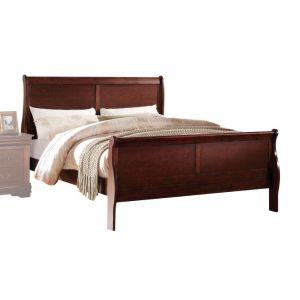 ACME LOUIS PHILIPPE CHERRY FINISH FULL BED