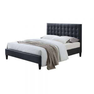 ACME SAVERIA TWO TONE GRAY PU EK BED