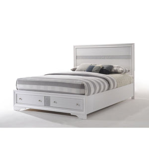 ACME NAIMA WHITE QUEEN BED
