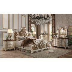 ACME PICARDY BUTTERSCOTCH PU & ANTIQUE PEARL CK BED