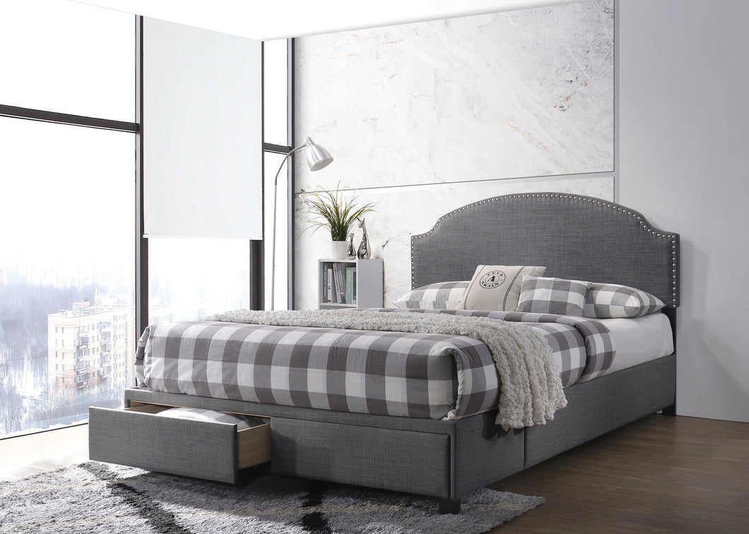 COASTER BEDROOM FULL STORAGE BED (CHARCOAL)