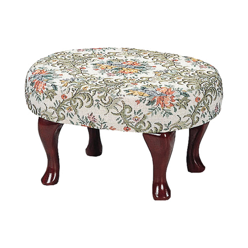 COASTER OFFICE-ACCESSORY UPHOLSTERED FOOT STOOL BEIGE AND GREEN