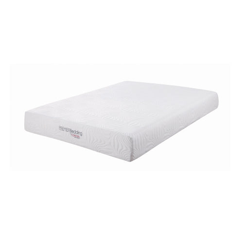 COASTER BEDROOM KEY EASTERN KING MEMORY FOAM MATTRESS WHITE