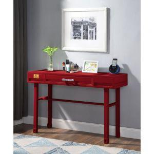 ACME CARGO RED FINISH VANITY DESK