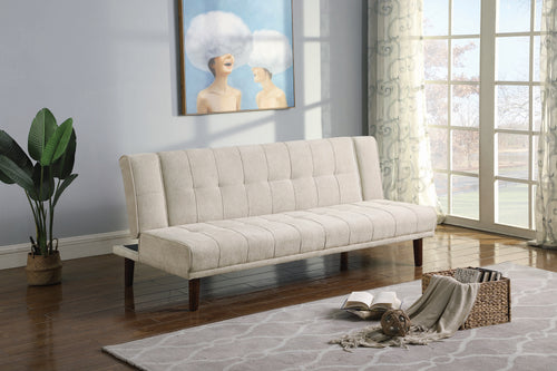 COASTER LIVING-ROOM JOAN UPHOLSTERED SOFA BED BEIGE