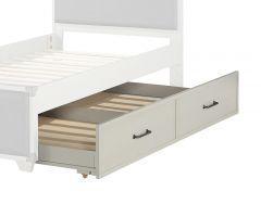 ACME ORCHEST GRAY FINISH TRUNDLE (TWIN)