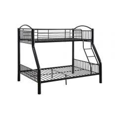 ACME CAYELYNN BLACK FINISH TWIN/FULL BUNK BED