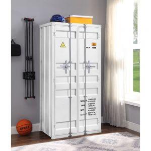 ACME CARGO WHITE FINISH WARDROBE