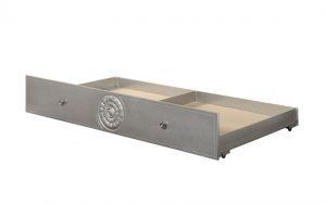 ACME VARIAN SILVER FINISH TRUNDLE (TWIN)