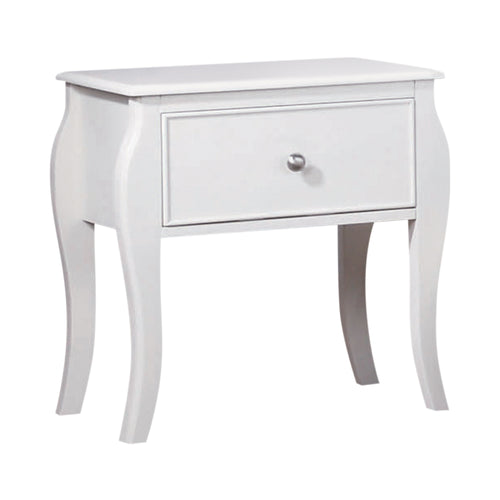 COASTER BEDROOM DOMINIQUE 1-DRAWER NIGHTSTAND WHITE