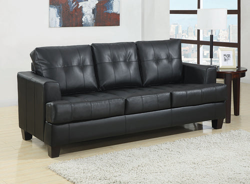 COASTER LIVING-ROOM SAMUEL SLEEPER SOFA BLACK