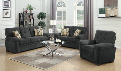 COASTER LIVING-ROOM 3PC (SOFA + LOVESEAT + CHAIR)