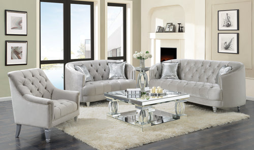 COASTER LIVING-ROOM 3PC (SOFA + LOVESEAT + CHAIR)