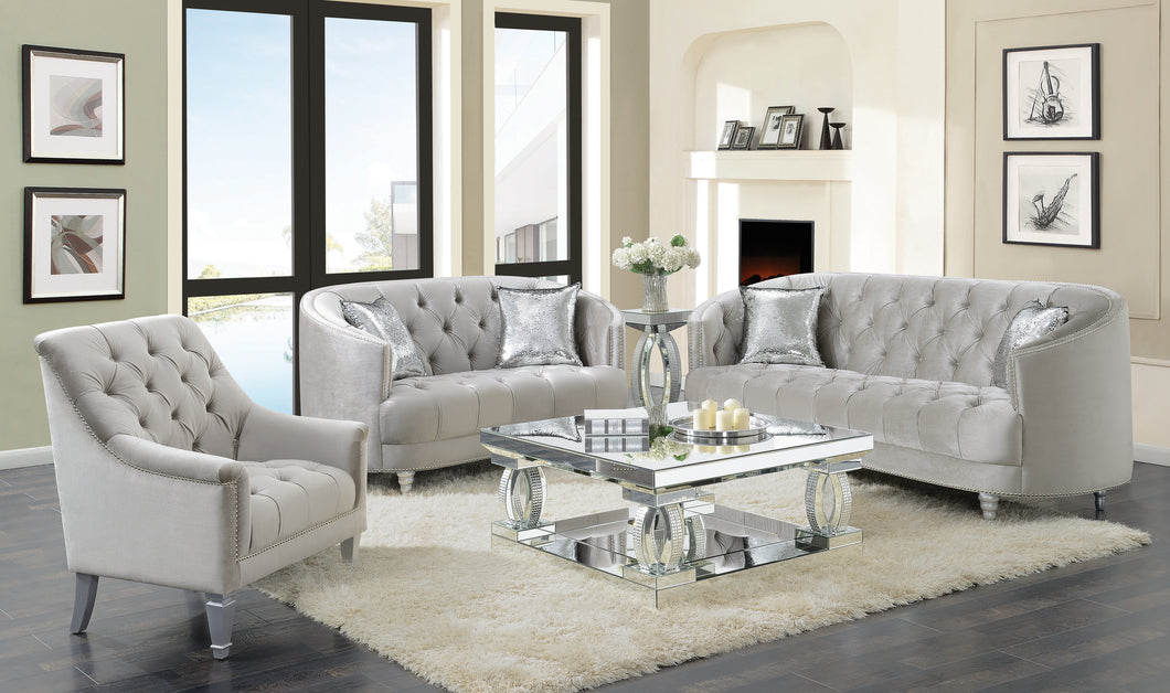 COASTER LIVING-ROOM 3PC (SOFA + LOVESEAT + CHAIR)
