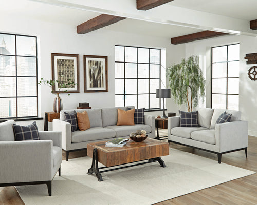 COASTER LIVING-ROOM 3PC SET (SOFA + LOVESEAT + CHAIR)