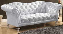 Load image into Gallery viewer, ACME DIXIE METALLIC SILVER SOFA SET (2 PC)